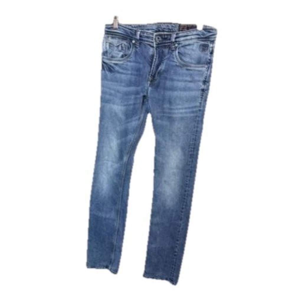 Killer Jeans Mens 32 Blue Slim Skinny Denim Jeans Medium Wash Plaid Lined